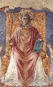 St Fortunatus Enthroned sdg GOZZOLI, Benozzo
